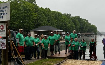 Volunteers lighten the lake load during 36th annual Take Pride in Smith Mountain Lake Cleanup Day
